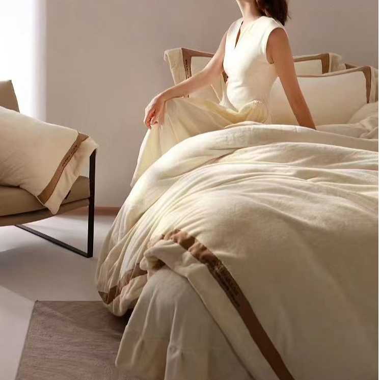 秋冬 | 高克重300g 12.6斤！牛奶绒！【摩洛哥】轻奢简约舒适感柔软感