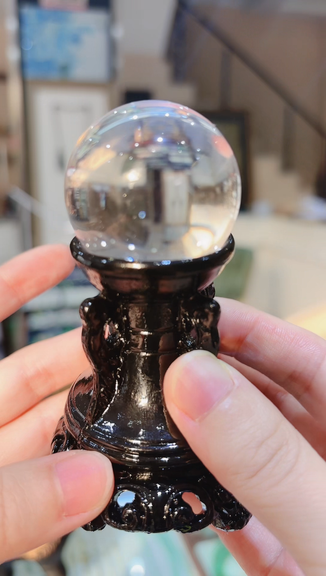 【闪购商品】水晶摆件未镶嵌白水晶球摆件