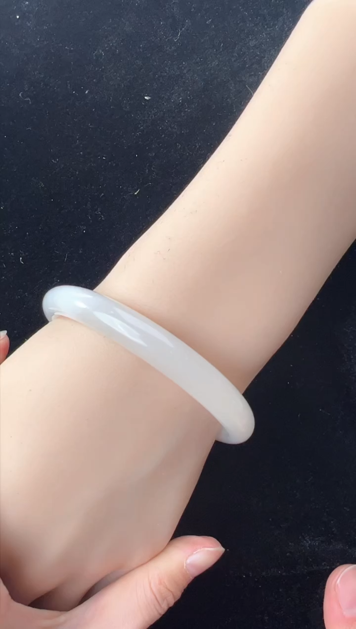 【闪购商品】和田玉手镯未镶嵌【大足石刻】天然和田玉玉镯