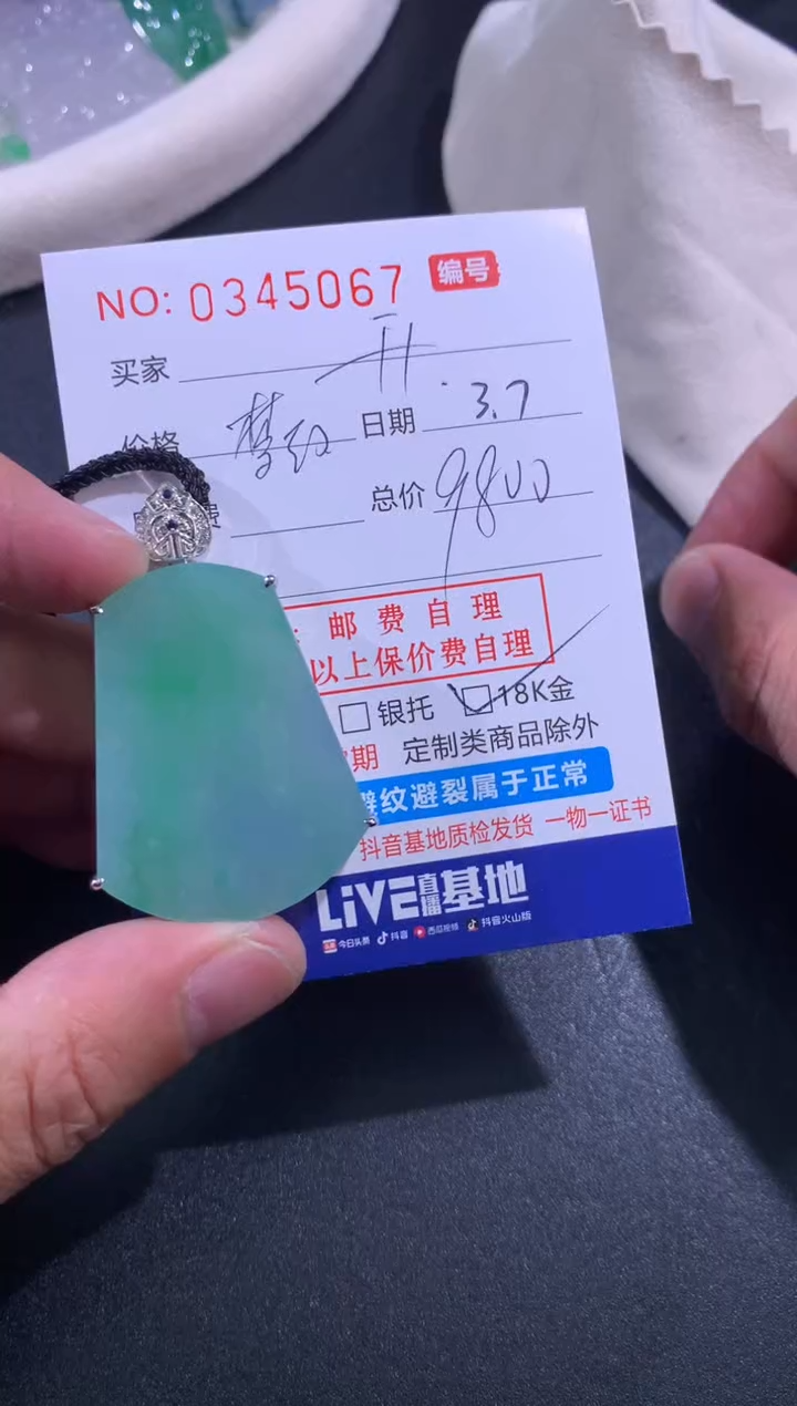 【闪购商品】翡翠颈饰未镶嵌开