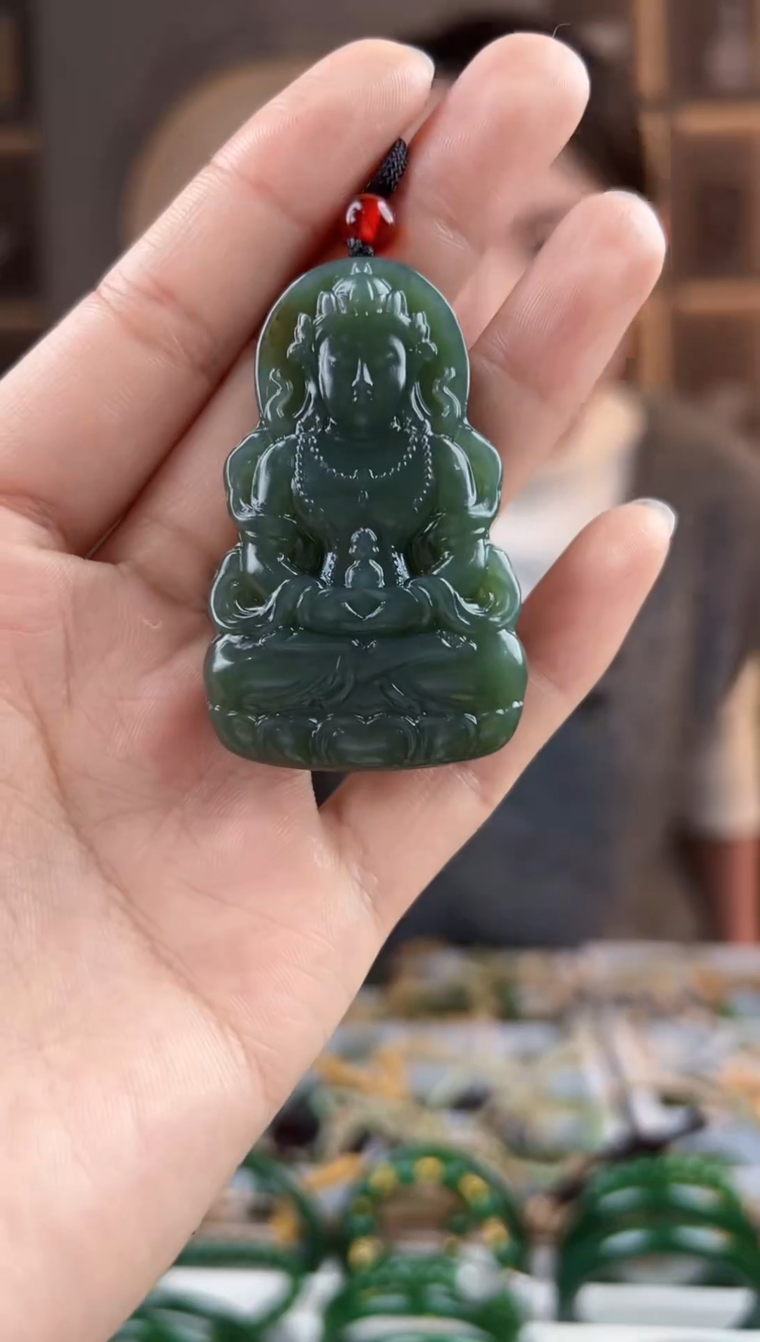 颈饰未镶嵌和田玉拍一发一，拍一发一