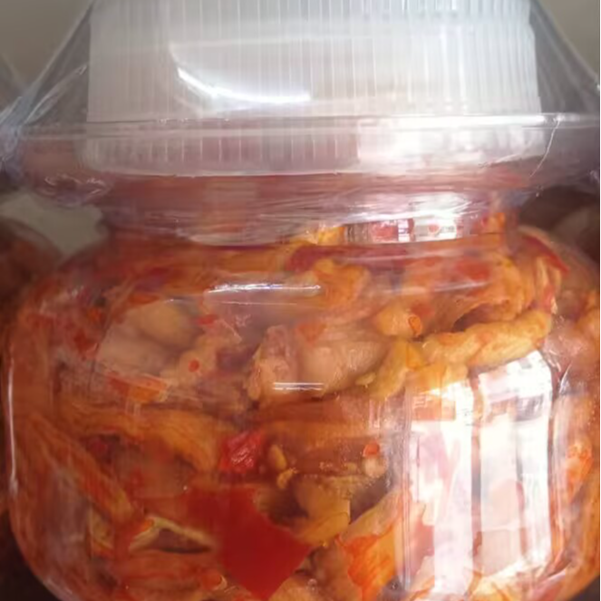 油辣萝卜条新化特产白溪特产萝卜条