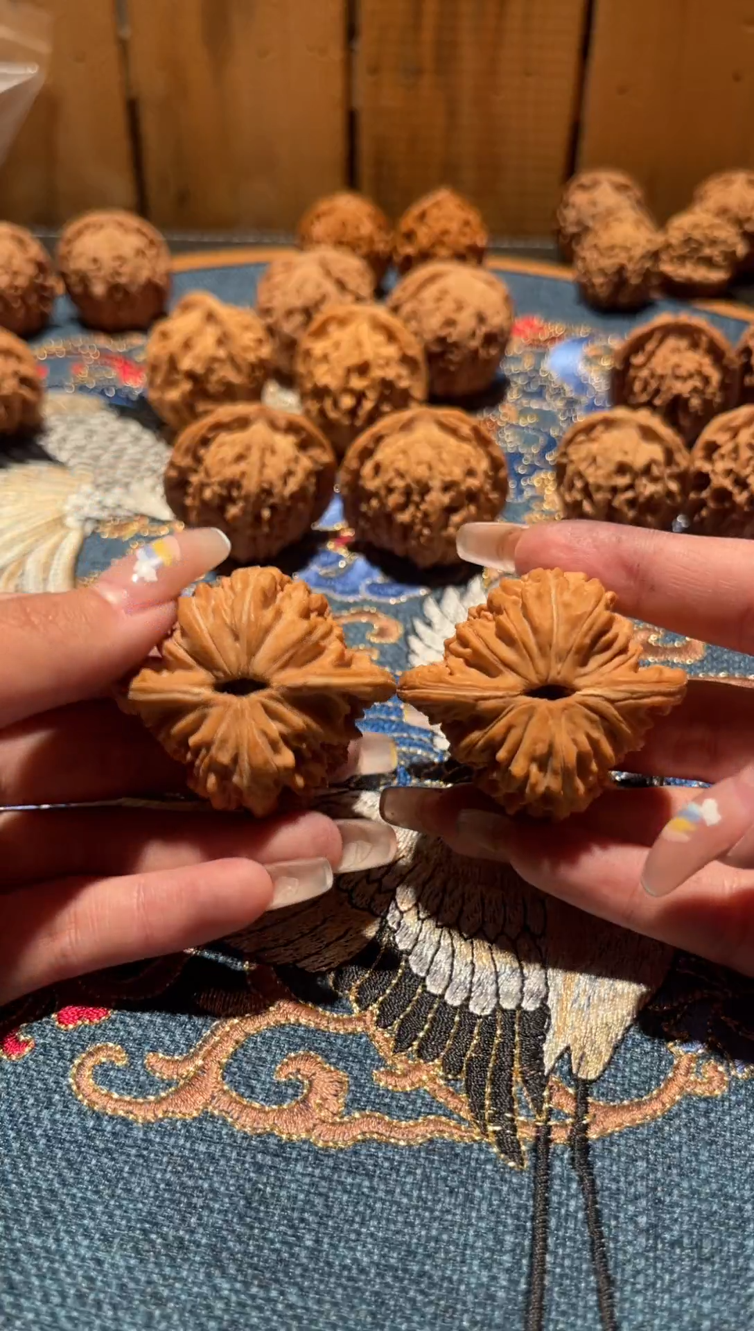 把件文玩核桃523 四座楼44