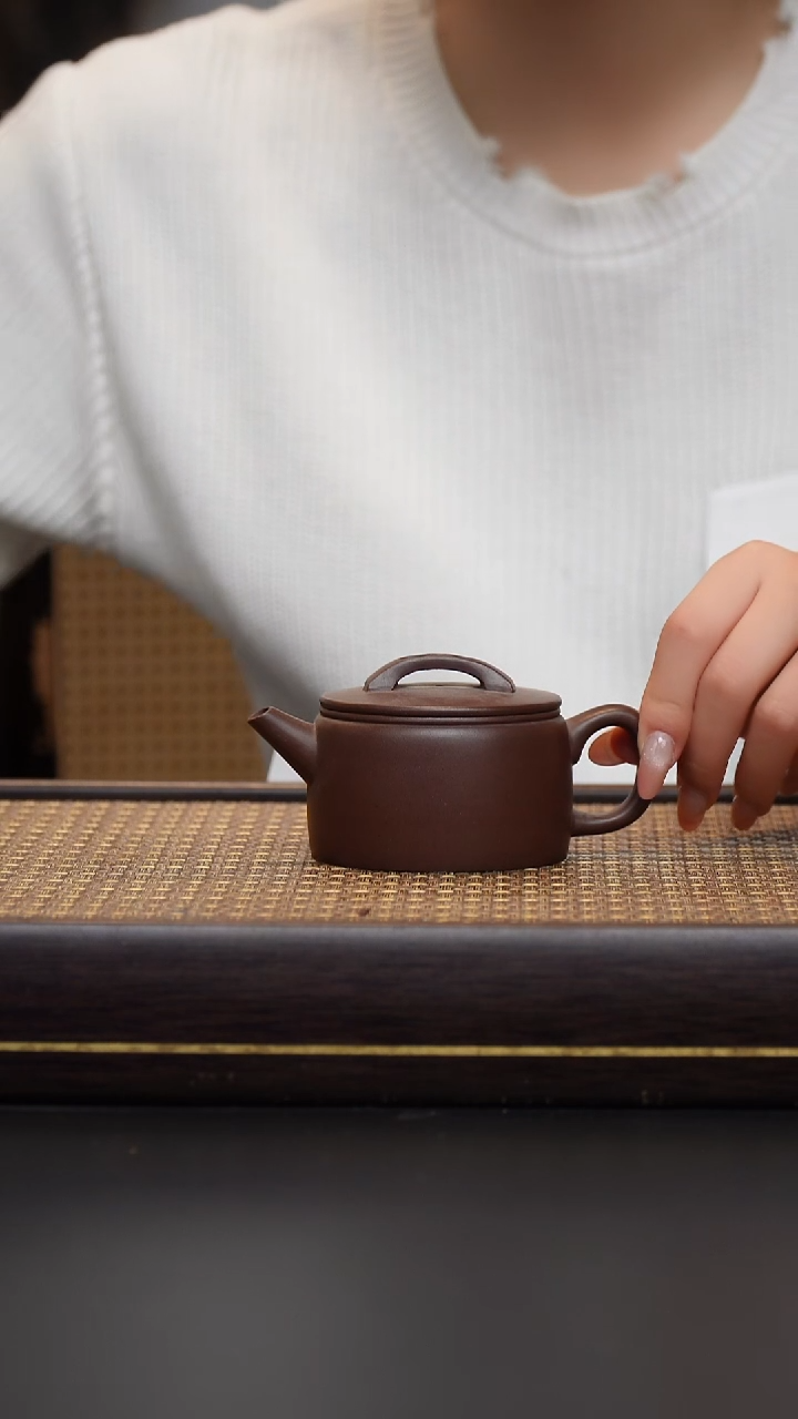 茶壶紫砂紫砂 汉瓦 冰窖底槽清