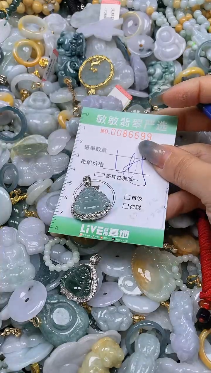 【闪购商品】翡翠颈饰未镶嵌闪购0086699