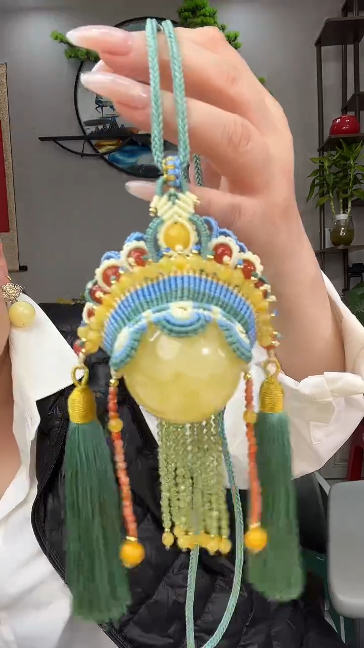 【闪购商品】琥珀颈饰未镶嵌吊坠