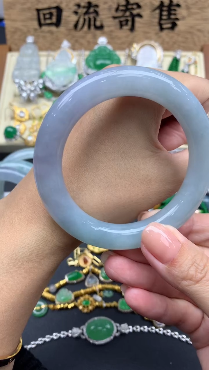 【闪购商品】翡翠手镯未镶嵌619-中国好珍宝