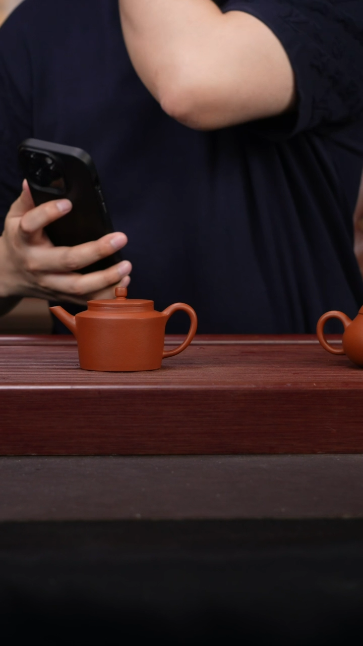 茶壶紫砂潘子茶器JM-YY17194平盖折肩