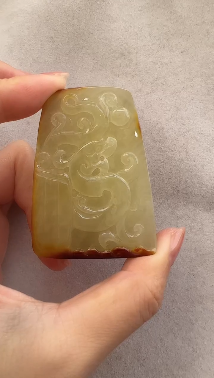 【闪购商品】定制琥珀未镶嵌10208133-吊坠