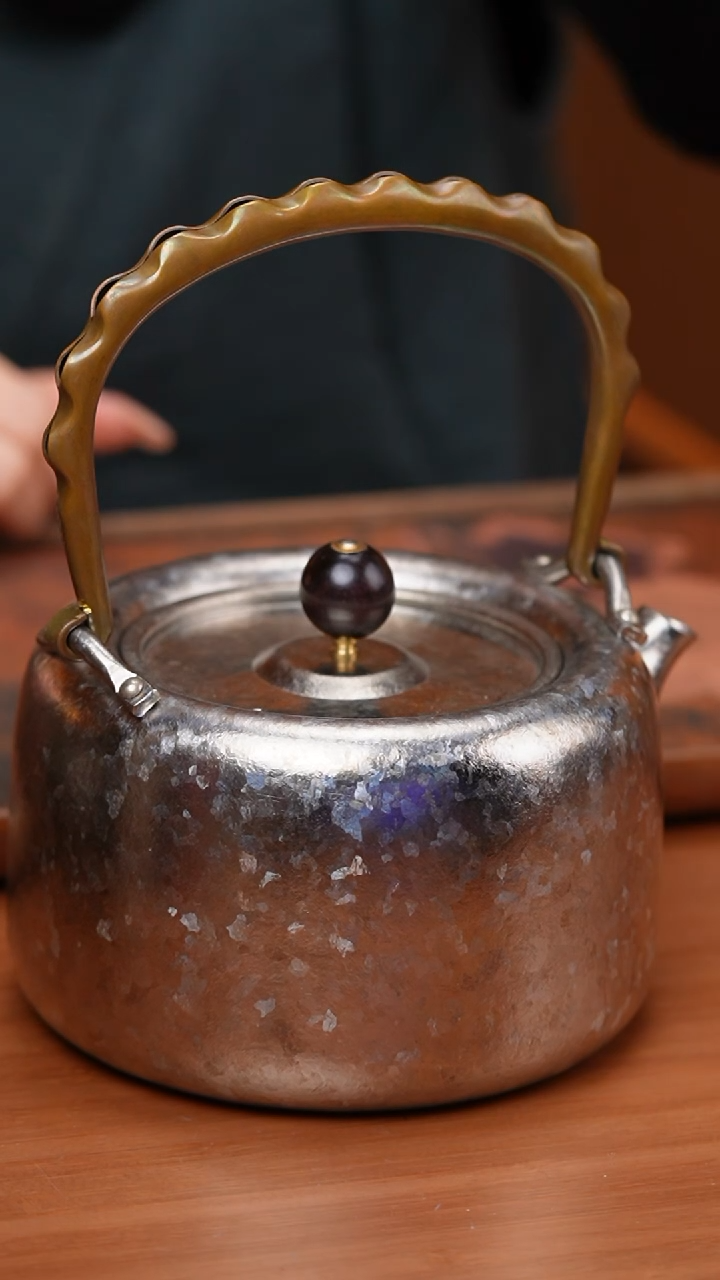 【闪购商品】纯钛冰晶烧水壶/本色/1000ml