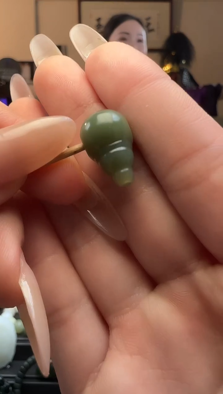 【闪购商品】和田玉鸭蛋青未镶嵌三通