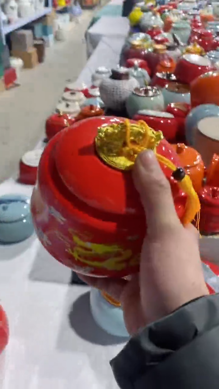 【闪购商品】罐陶瓷茶叶罐储物密封罐家用绿茶红茶普洱龙井