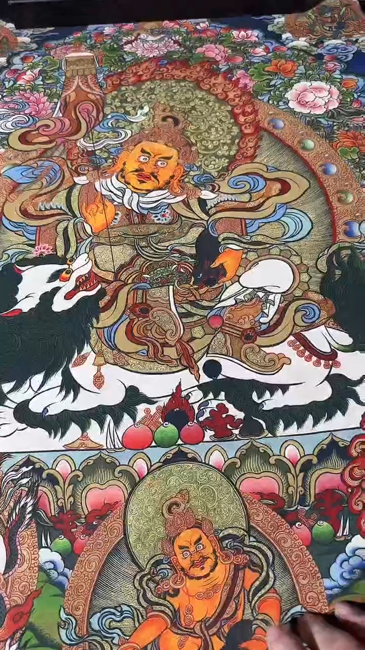 卷轴画藏式珍藏彩绘艺术馆134