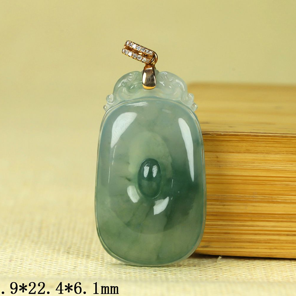 F1105珠宝玉石精选翡翠吊坠