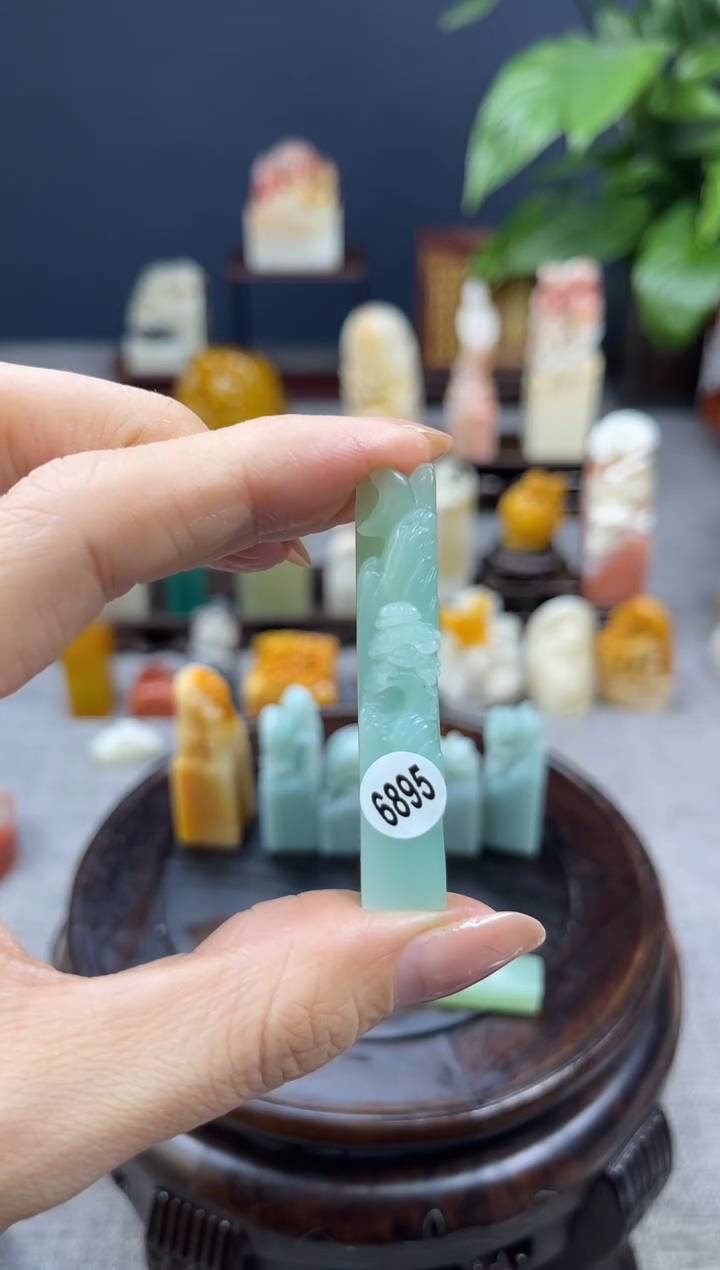 【闪购商品】寿山石印石6895          