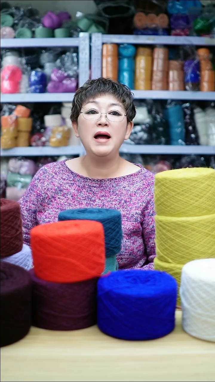 貂毛欢姐手编线A794