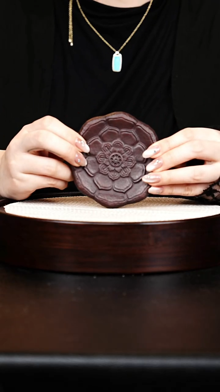 茶壶紫砂莲花壶承