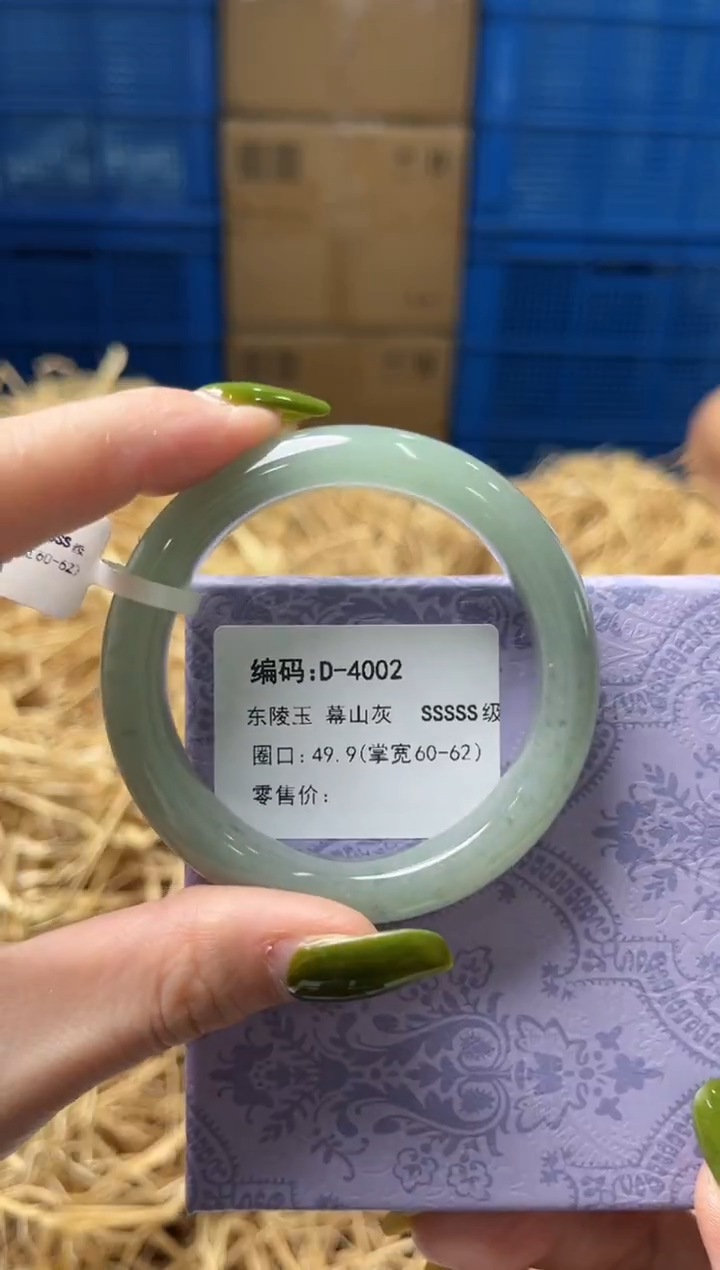 未镶嵌手镯石英质玉D4002