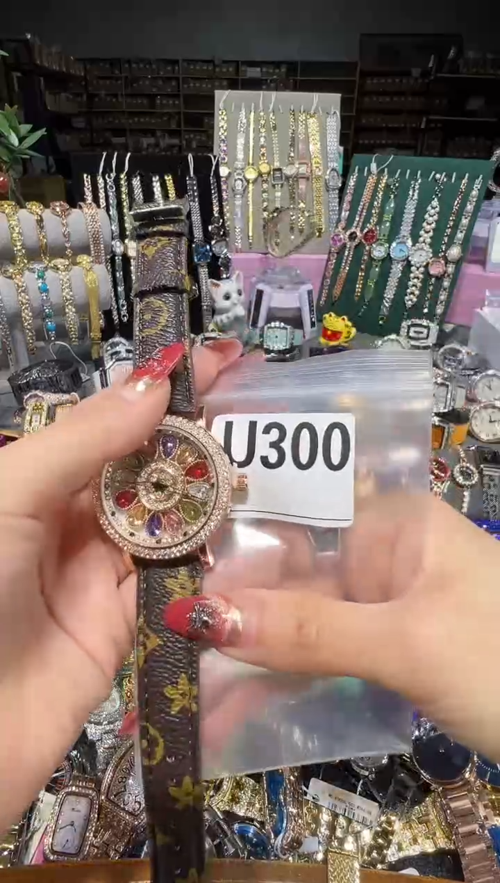 石英机芯不锈钢不锈钢直播定闪专用