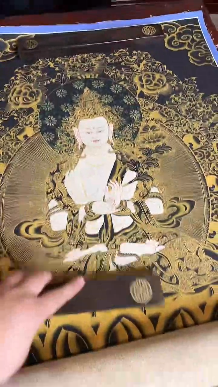 卷轴画手绘唐卡116