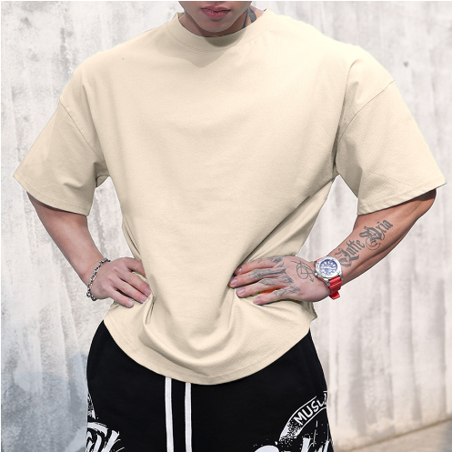 型男短袖
