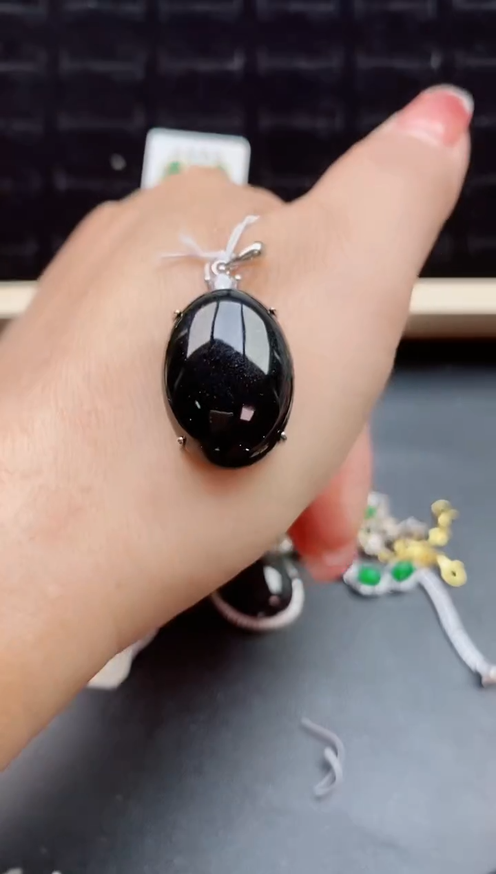 【闪购商品】翡翠颈饰银S925镶嵌12121212