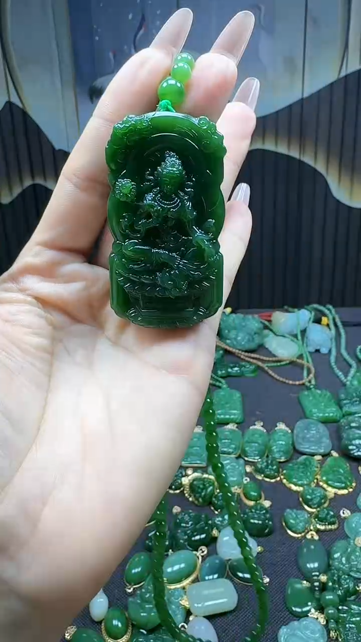 【闪购商品】和田玉挂件未镶嵌1