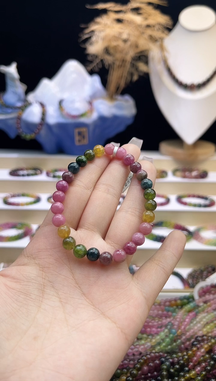 【闪购商品】碧玺/未镶嵌7mm+碧玺单圈多样性发货