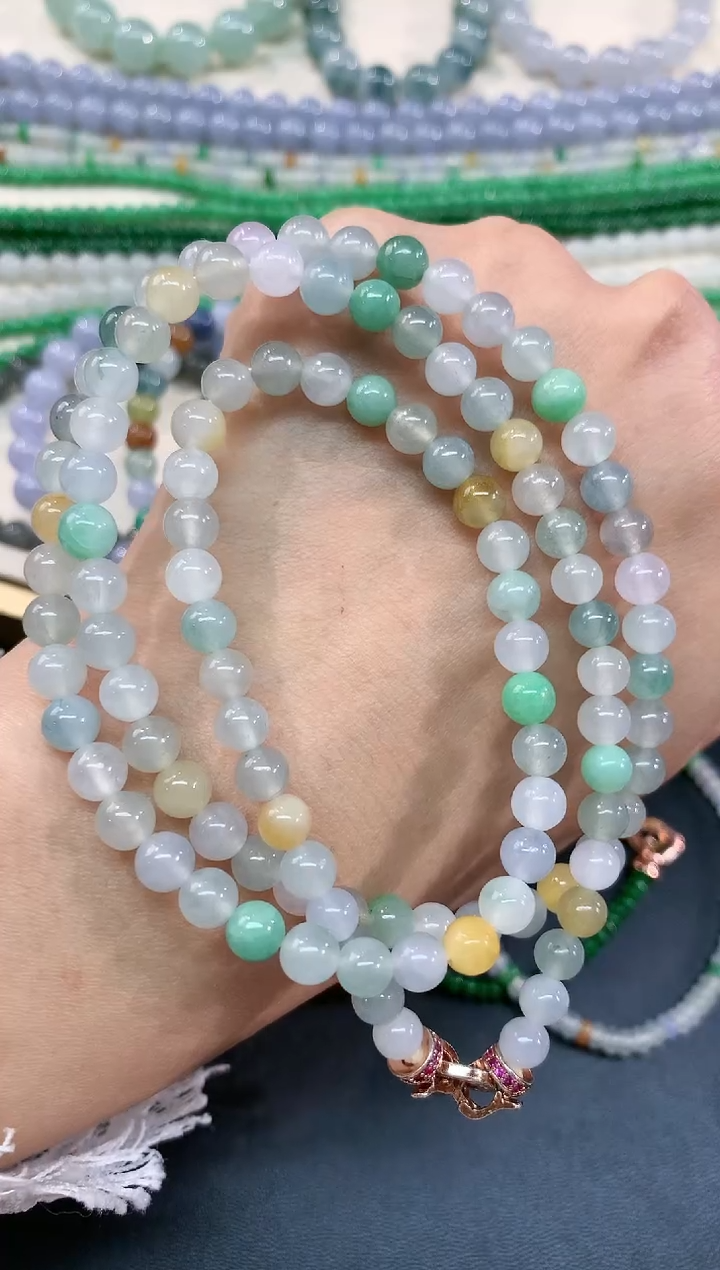 【闪购商品】翡翠项链未镶嵌A80|1680