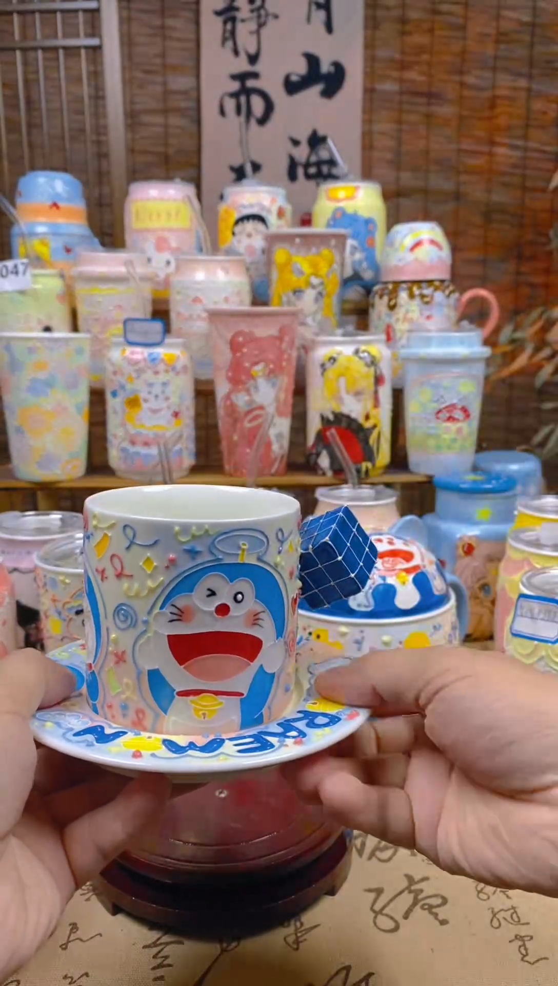 杯子景德镇可爱陶瓷杯