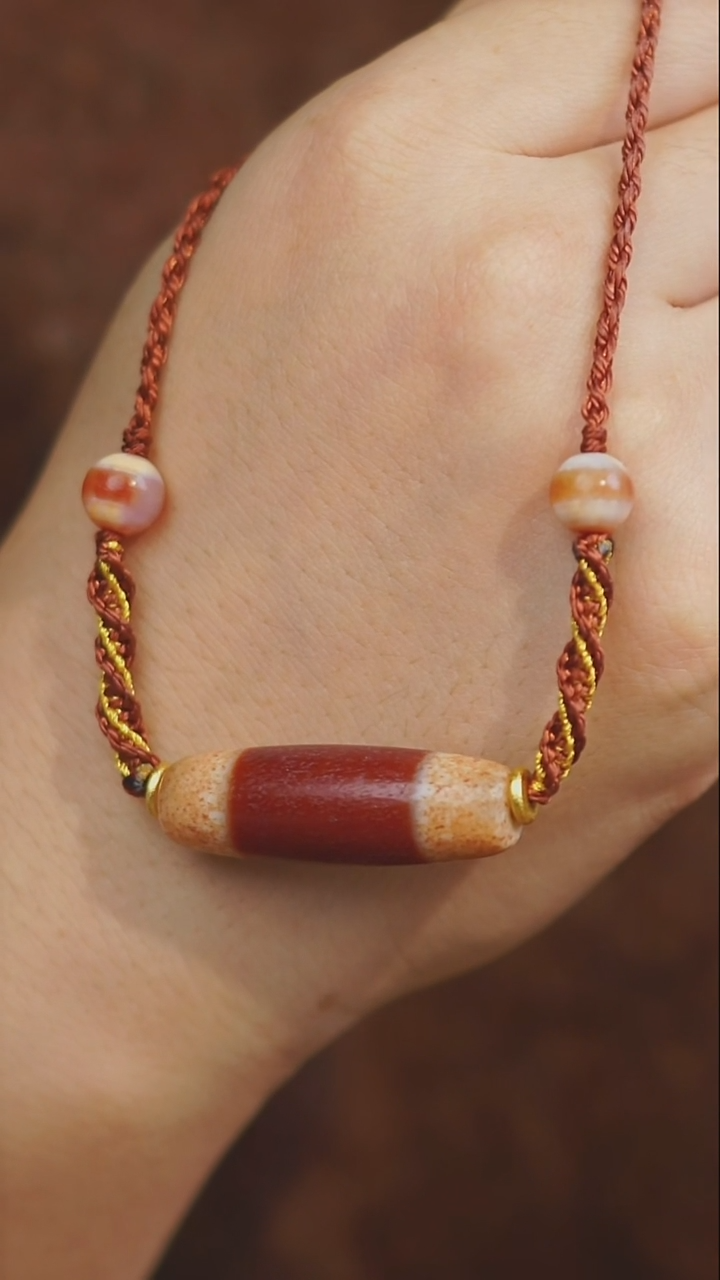 【闪购商品】玛瑙/玉髓项链未镶嵌多样性发其一