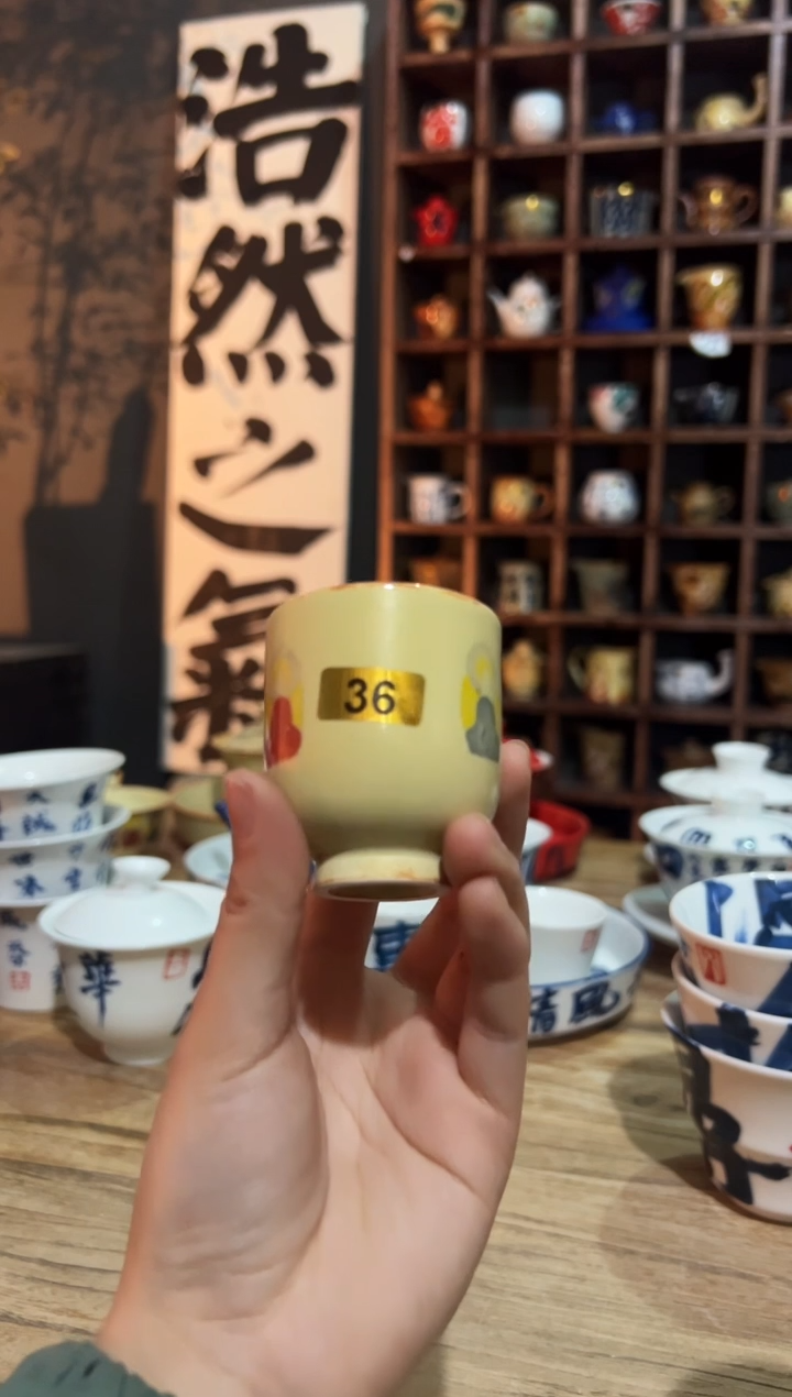 【闪购商品】观云听雨原创手绘茶具