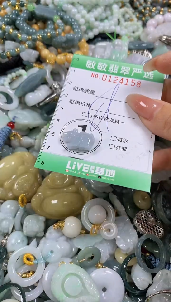 【闪购商品】翡翠颈饰未镶嵌闪购0124158