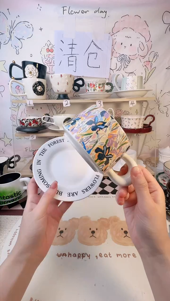 【闪购商品】普通钢化玻璃双饮款2