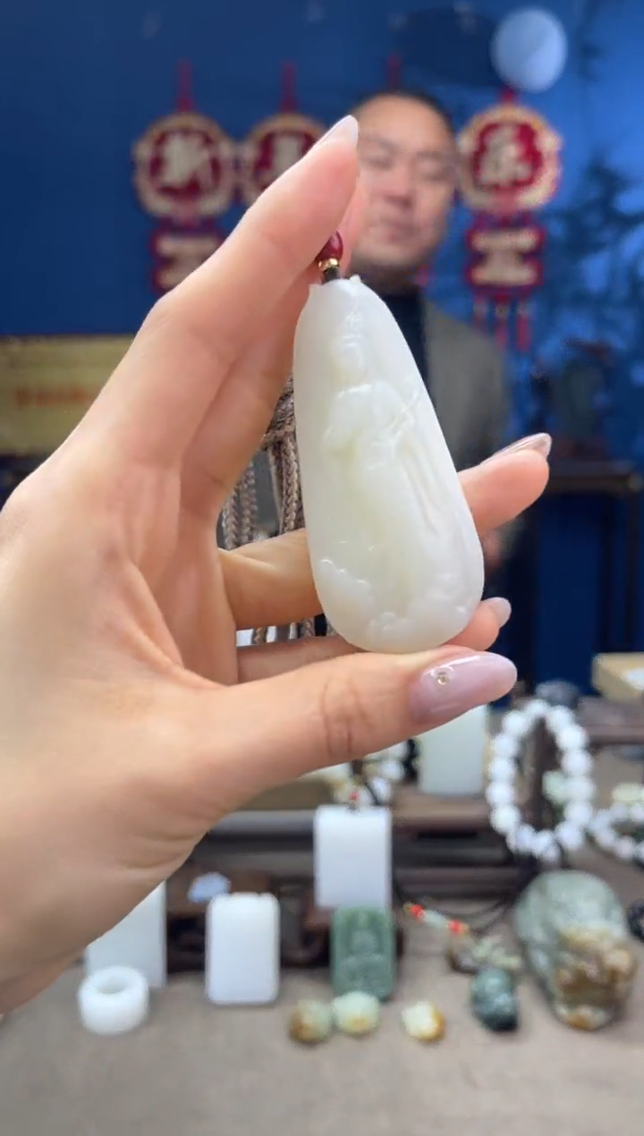 【闪购商品】和田玉颈饰未镶嵌1