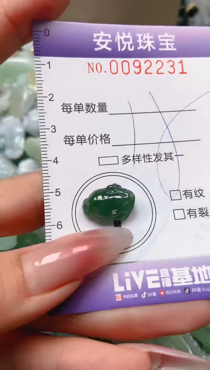 【闪购商品】翡翠颈饰未镶嵌闪购0092231