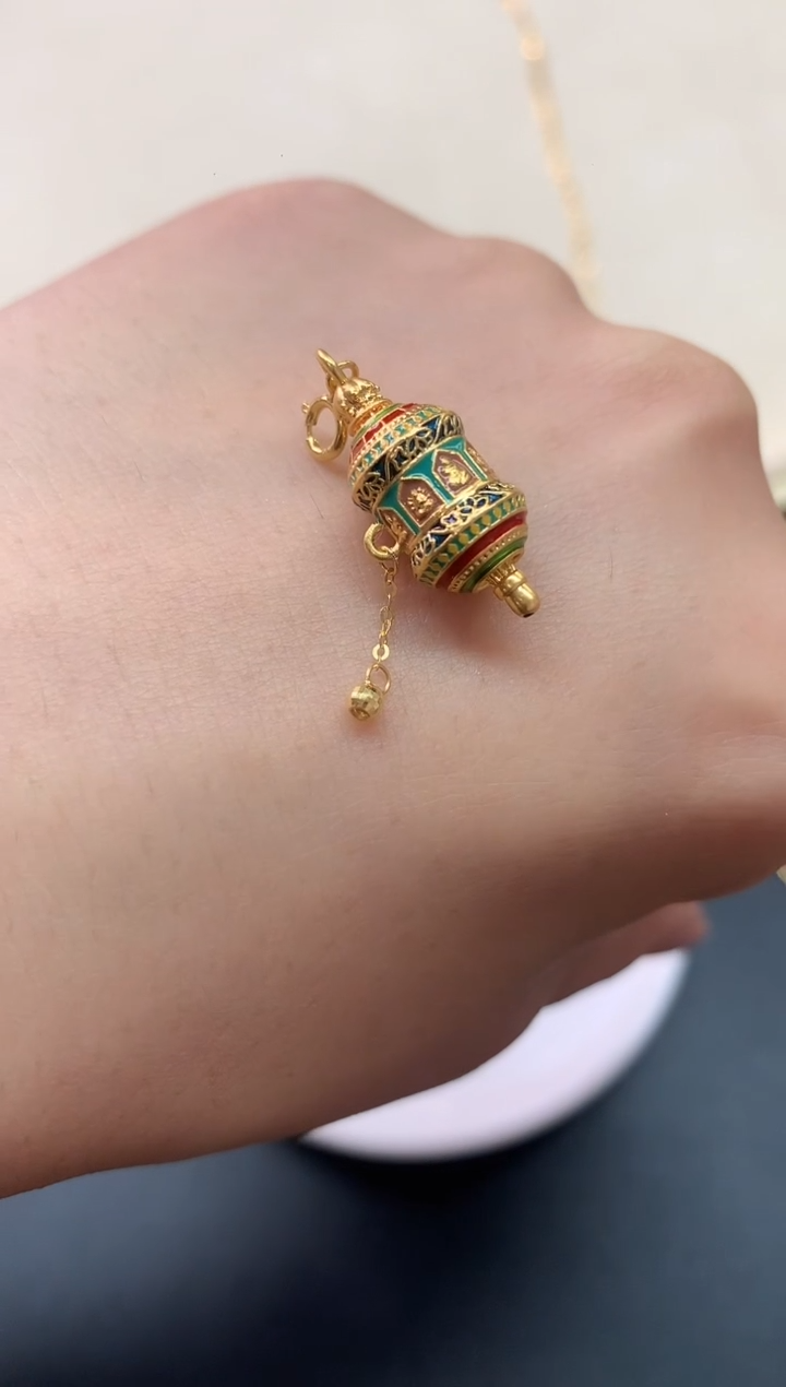 18K金吊坠(不含链)吊坠（不含链）|520+0多样性发货一件