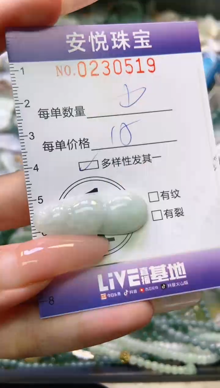 翡翠未镶嵌颈饰闪购0230519多样性发其一