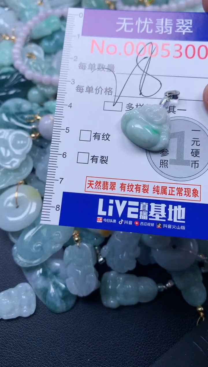 颈饰未镶嵌翡翠5300