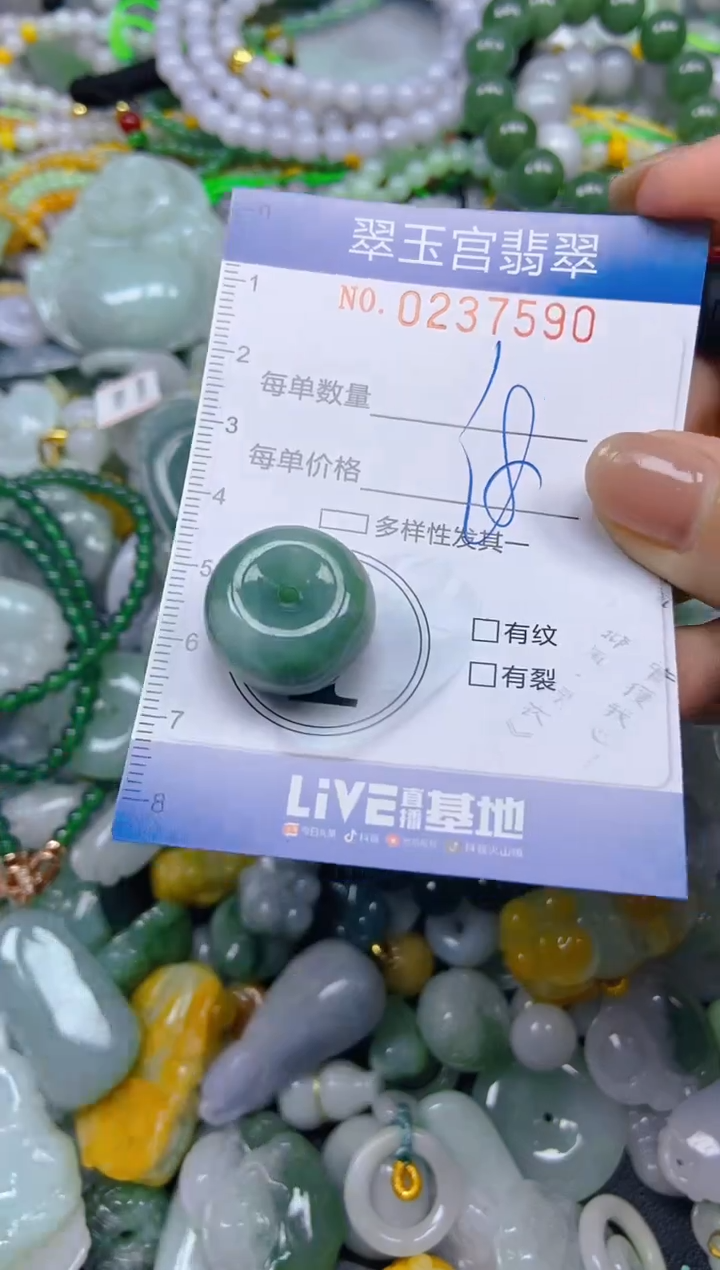 颈饰未镶嵌翡翠闪购C0237590