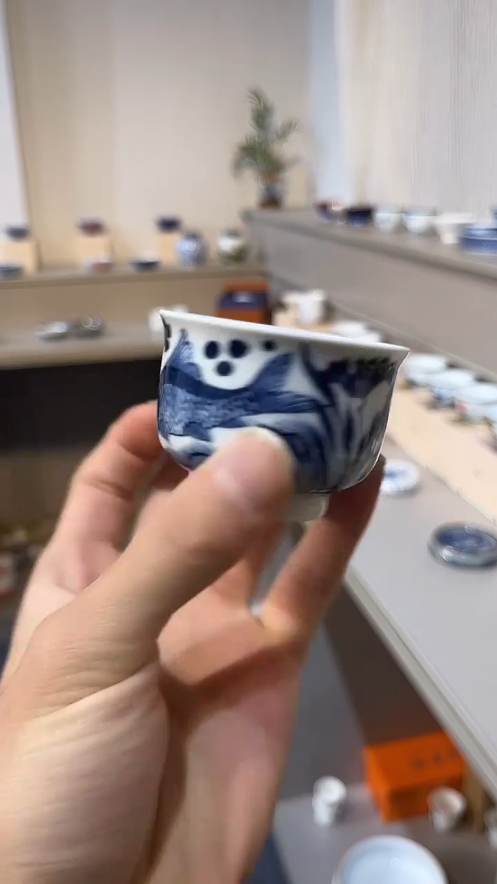 景德镇高温瓷如是鱼藻