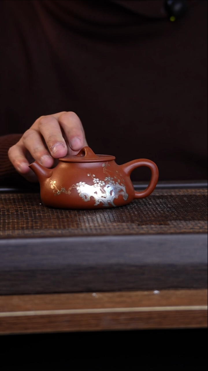 茶壶紫砂宜兴手工原矿紫砂壶001