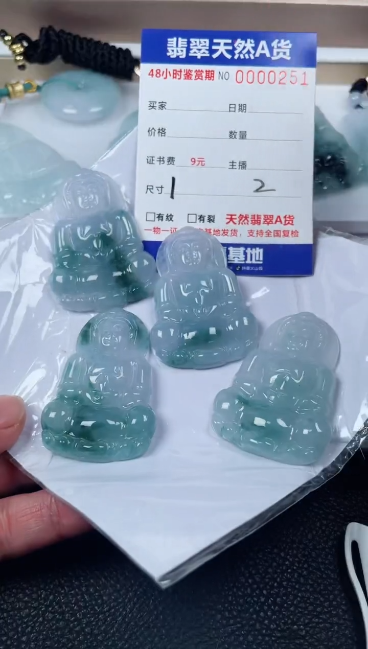 【闪购商品】翡翠颈饰未镶嵌观音多样性发货一件发货