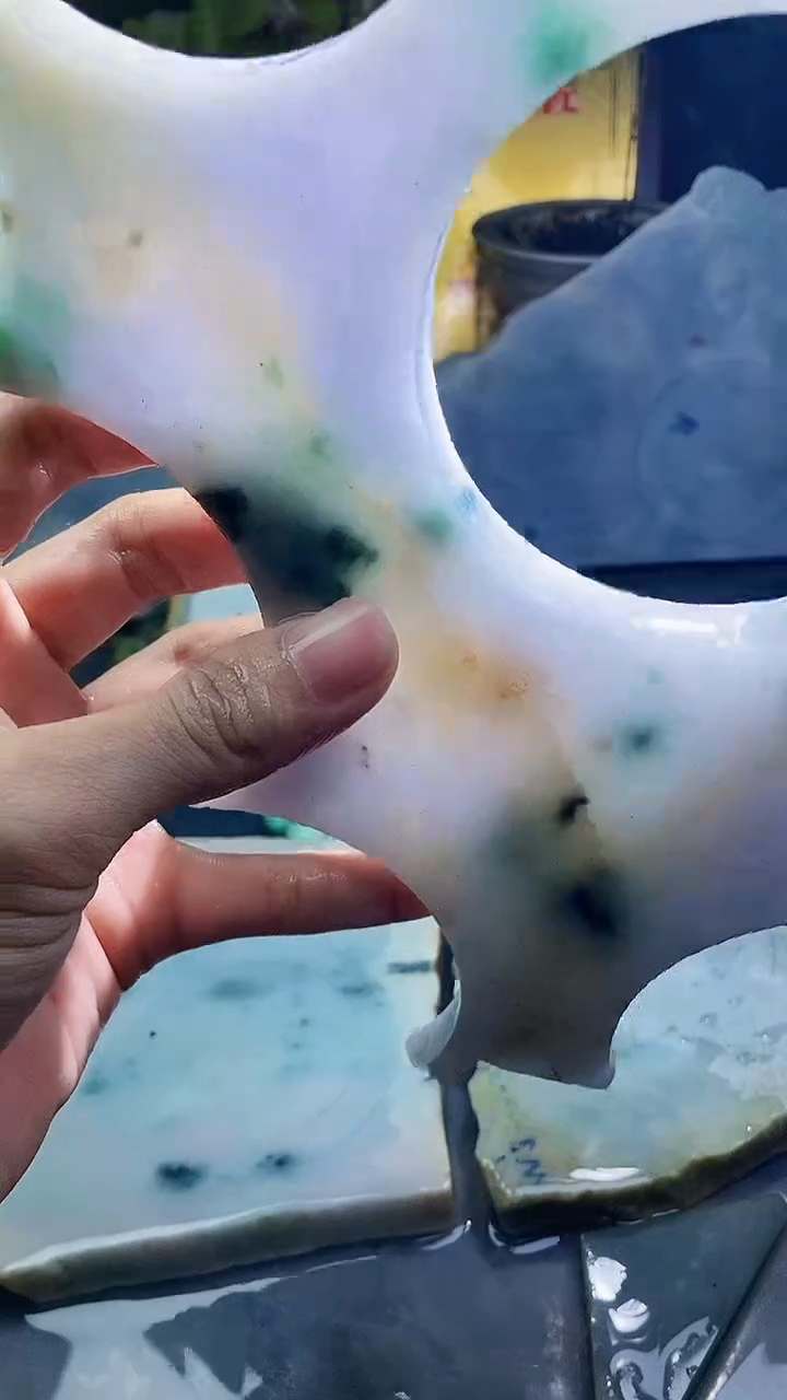 未镶嵌挂件翡翠小雨175