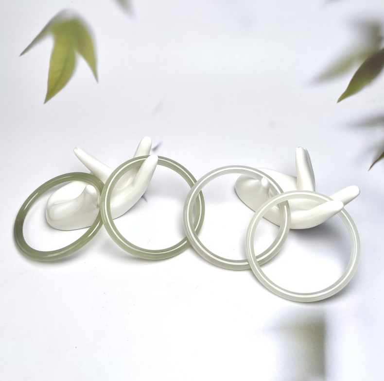 菲菲珠宝好@和田玉手镯~多样性发一