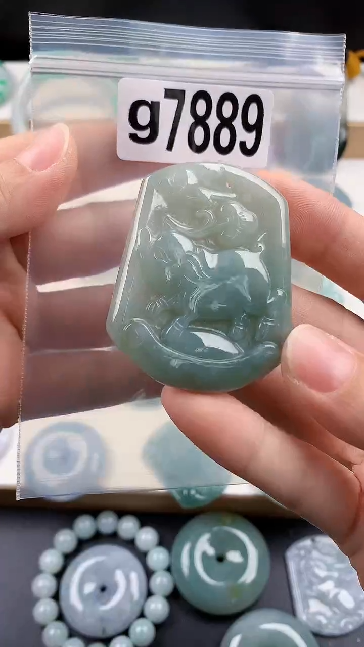 颈饰未镶嵌翡翠天然翡翠吊坠挂件