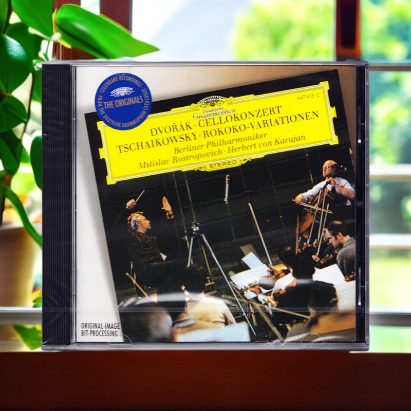 【原装进口】德沃夏克大提琴协奏曲 柴科夫斯基洛可可主题变奏曲 CD