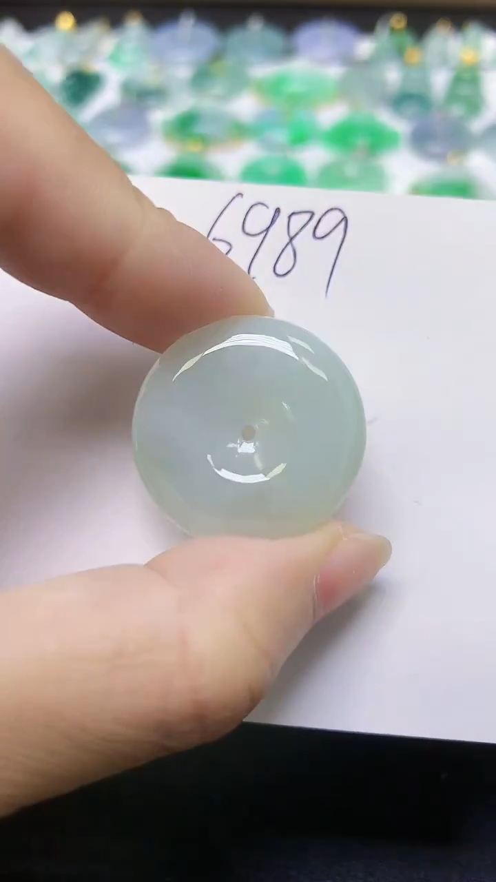 颈饰未镶嵌翡翠天然缅甸A货翡翠百元以上9元证书费自理