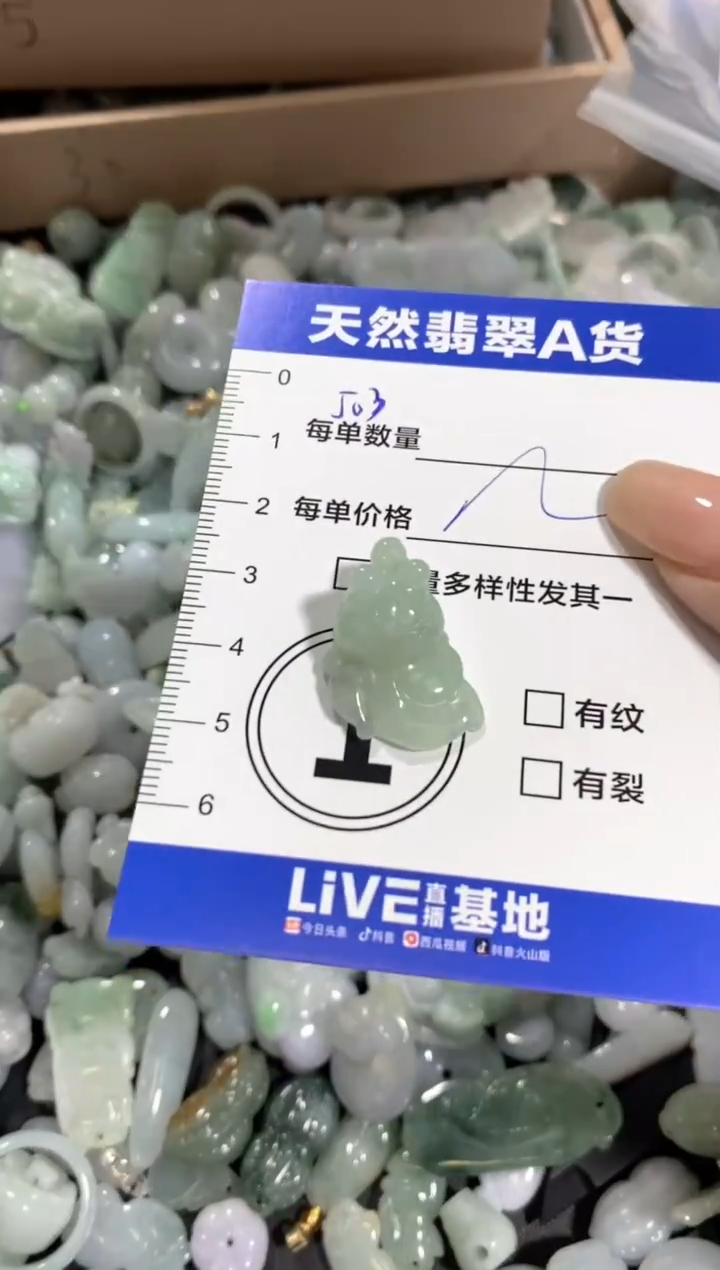 颈饰未镶嵌翡翠天然翡翠A货批量多样性发一件