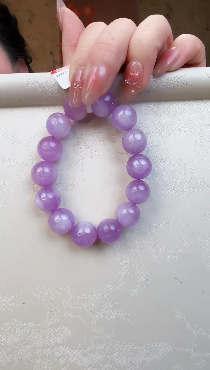 【闪购商品】锂辉石手串未镶嵌约14mm